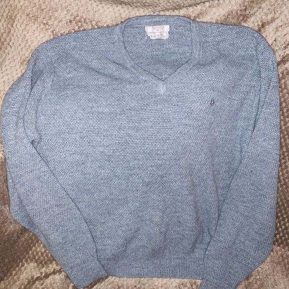 Mens XL ( fits large) Blue Sweater - Picture 1 of 3